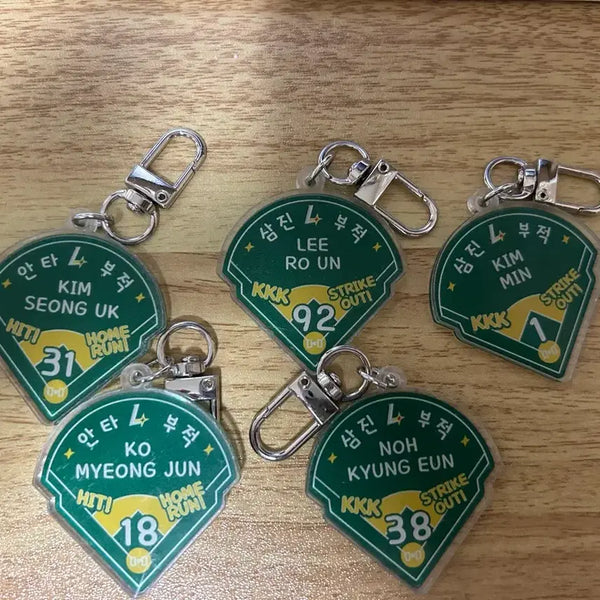 [BUNJANG] SSG Landers Lucky Charm Keychain / SSG랜더스 행운부적 키링