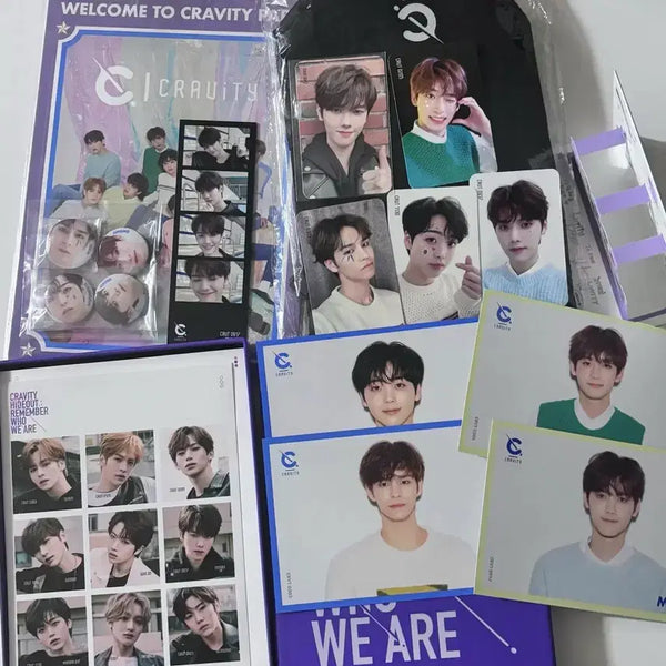 [BUNJANG] CRAVITY Kang Minhee, Song Hyeongjun, Park Serim, Gu Jeongmo Photocard, Album, Goods Set / 크래비티 강민희 송형준 박세림 구정모 포카 러비티 앨범 굿즈 세트
