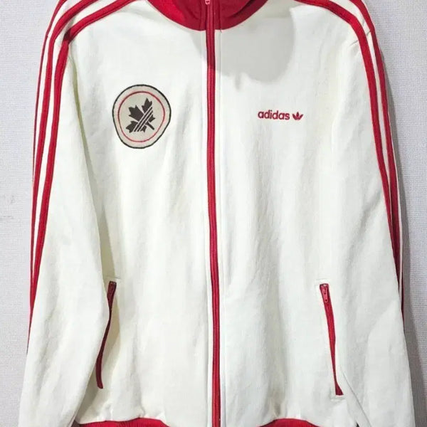 [BUNJANG] Adidas Canada Track Top Jersey Zip-Up Size S-M / 아디다스 캐나다 트랙탑 져지집업 90~95/S~M