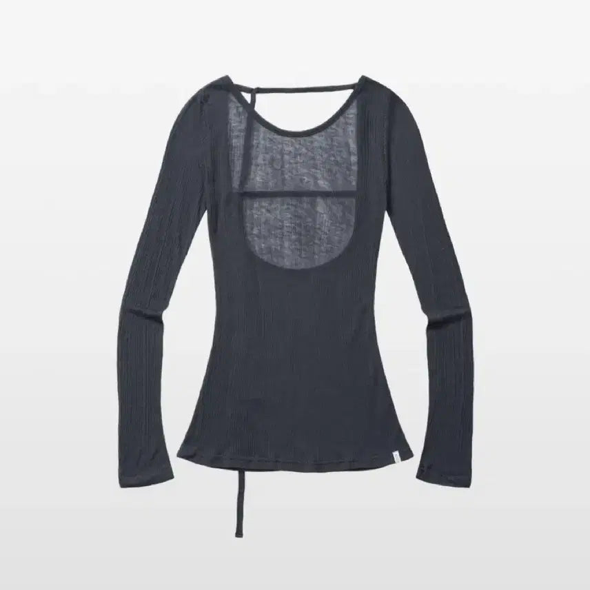 [BUNJANG] Kim Seoul Open Back Cord Long Sleeve / 새상품) 킴서울 OPEN BACK CORD LONG SLEEVE