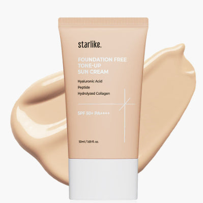 [BUNJANG] Starlike Foundation-Free Tone-Up Sun Cream (50ml) - Sealed / 미개봉) 스타라이크 파데프리 톤업 선크림 (50ml)