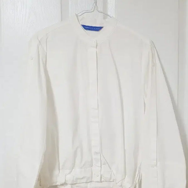 [BUNJANG] FRONTROW x DEMERE White Blouse / FRONTROW X DEMERE 화이트 블라우스