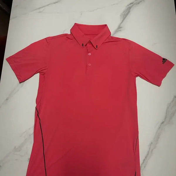[BUNJANG] Adidas Golf Men's Short Sleeve Shirt M / 롯데백화점구매)남성 아디다스골프브랜드 반팔 M