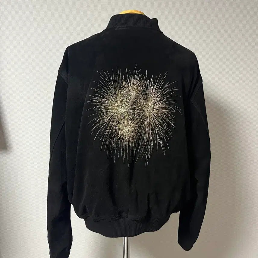 [BUNJANG] Undermycar Suede Flame Jacket / [2] 언더마이카 불꽃자켓 스웨이드