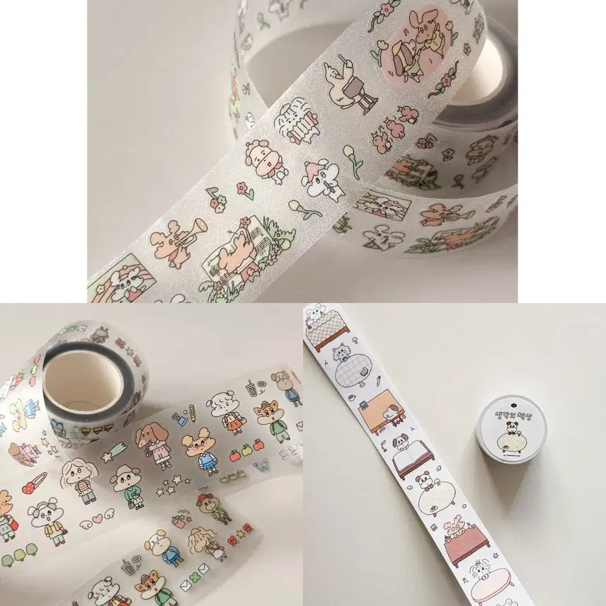 [BUNJANG] Afternoon Tea Kiss Cut Stickers Spring Waltz OOTD2 Thinking Desk / 애프터눈치 키스컷 3종 봄의왈츠 ootd2 생각의책상