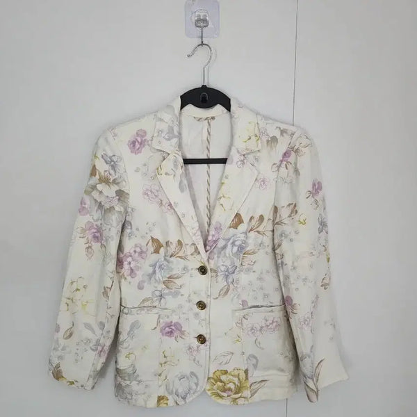 [BUNJANG] ETRO Linen Jacket / [ETRO 에트로] 90 55 여 린넨자켓 마자켓