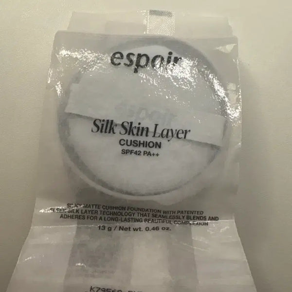 [BUNJANG] Espoir Silk Skin Layer Cushion Refill (21 Ivory) / 에스쁘아 실크 스킨 레이어 쿠션 21 아이보리
