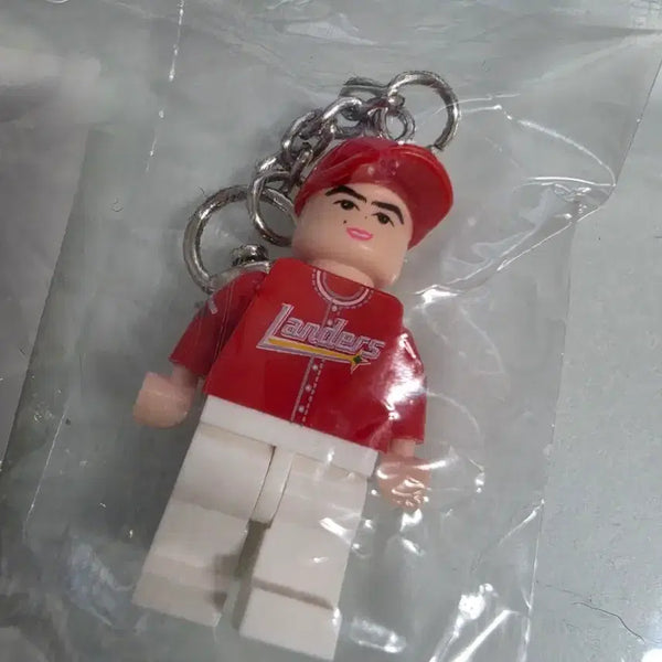 [BUNJANG] SSG Landers Kim Kwang-hyun & Oh Tae-gon Lego Keychain Bundle / ssg 랜더스 레고키링 김광현, 오태곤 일괄 쓱