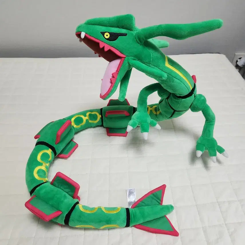 [BUNJANG] Pokemon Rayquaza Articulated Plush 120cm / [급처] 포켓몬 레쿠쟈 관절 인형