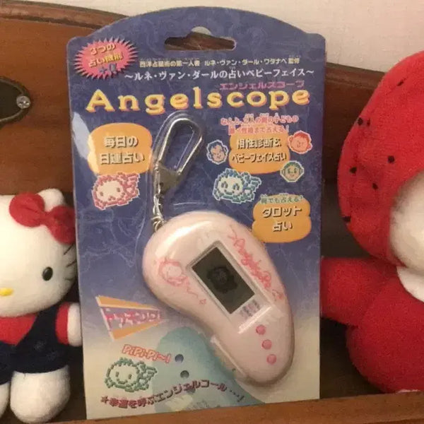 [BUNJANG] Bandai 1997 Angelscoop Tamagotchi Angel Kitty Japanese Vintage / 레어! 1997 일본 고전 반다이 엔젤스코프 다마고치 천사 엔젤 키티