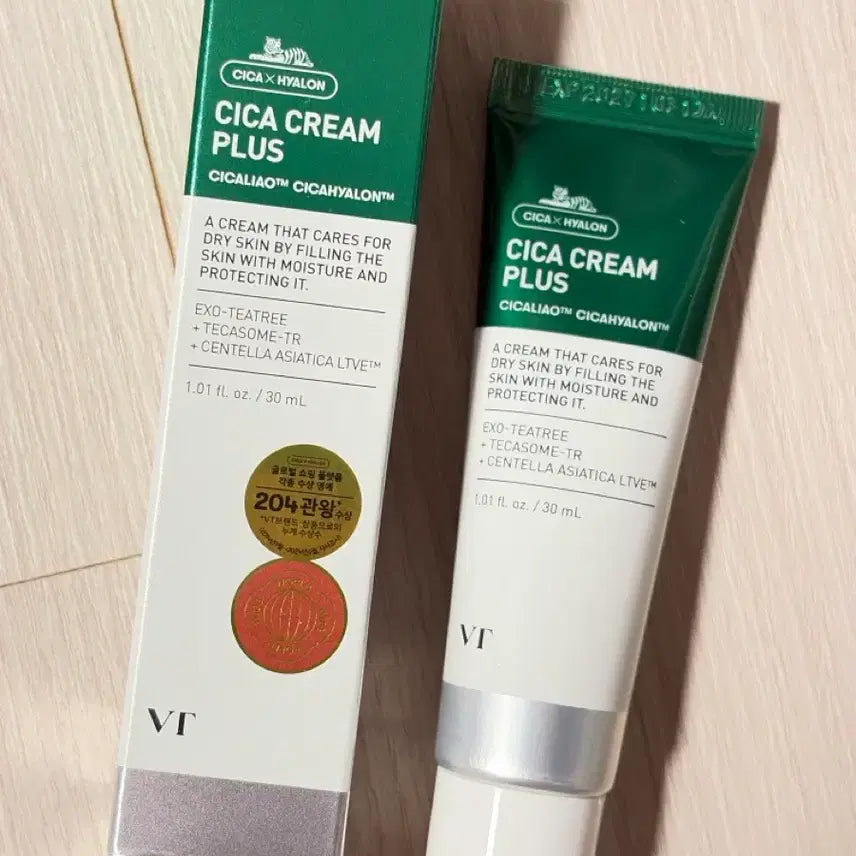 [BUNJANG] VT Cosmetics Cica Cream Plus 30ml / VT 시카 크림 플러스 30ml 새상품