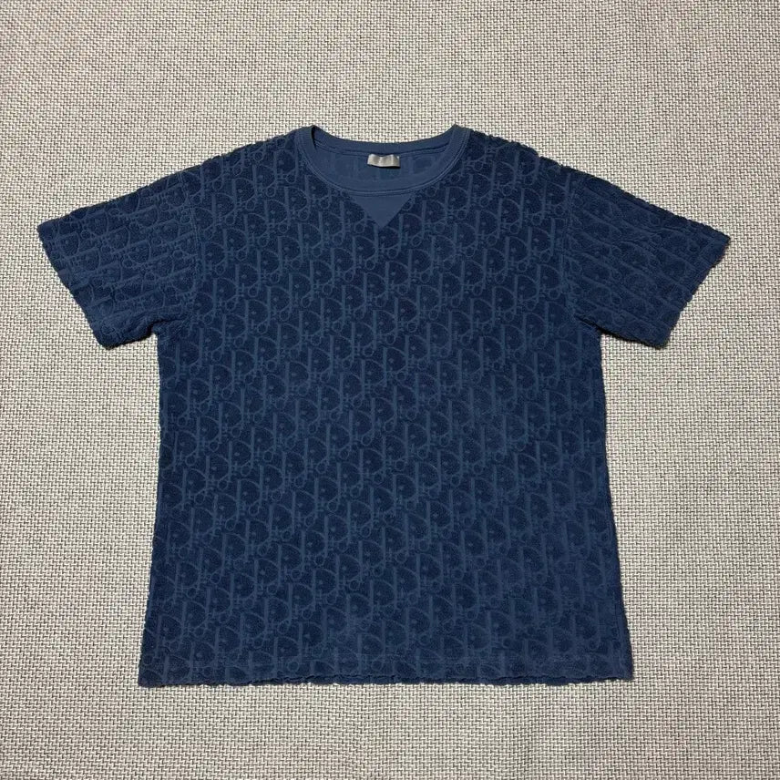 [BUNJANG] Dior Terry T-Shirt Navy M Size / [M Size] 디올 테리 반팔