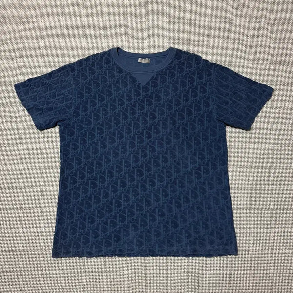 [BUNJANG] Dior Terry T-Shirt Navy M Size / [M Size] 디올 테리 반팔