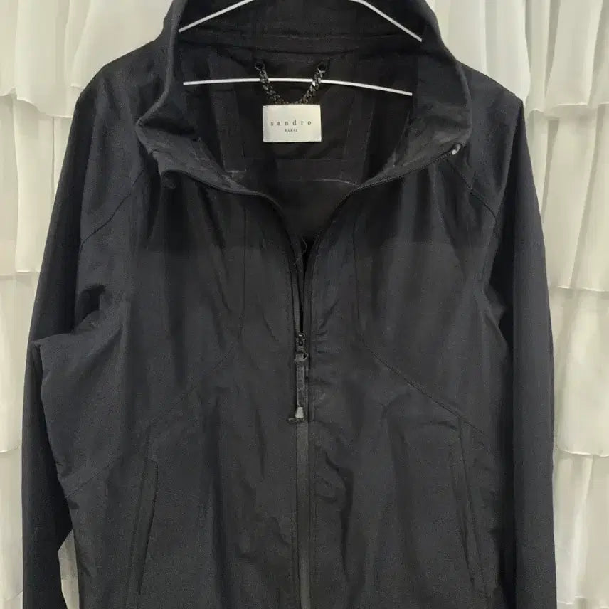 [BUNJANG] Sandro Black Zip-Up Jacket / 산드로 블랙 집업 자켓