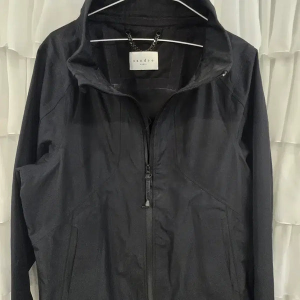 [BUNJANG] Sandro Black Zip-Up Jacket / 산드로 블랙 집업 자켓