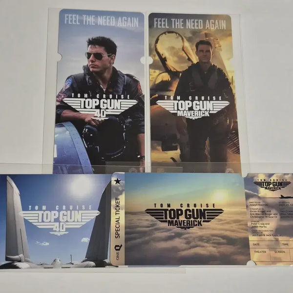 [BUNJANG] Top Gun & Top Gun: Maverick Special Ticket Set / 탑건 + 탑건 매버릭 스페셜티켓 판매