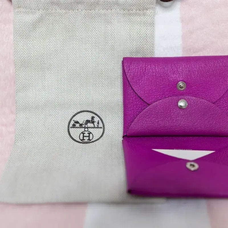[BUNJANG] Hermès Calvi Duo Card Holder / 에르메스 칼비듀오 카드지갑