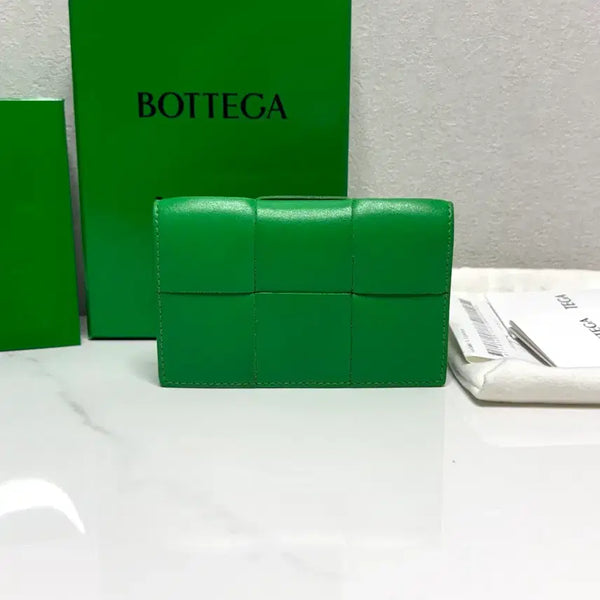 [BUNJANG] Bottega Veneta Business Card Holder Parakeet S Grade / (백화점/S)보테가베네타 비즈니스 카드지갑