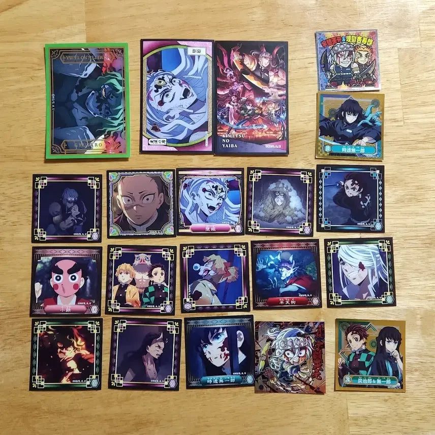 [BUNJANG] Demon Slayer Sticker Collection (20 Types) / 귀멸의 칼날 스티커 컬렉션 20종