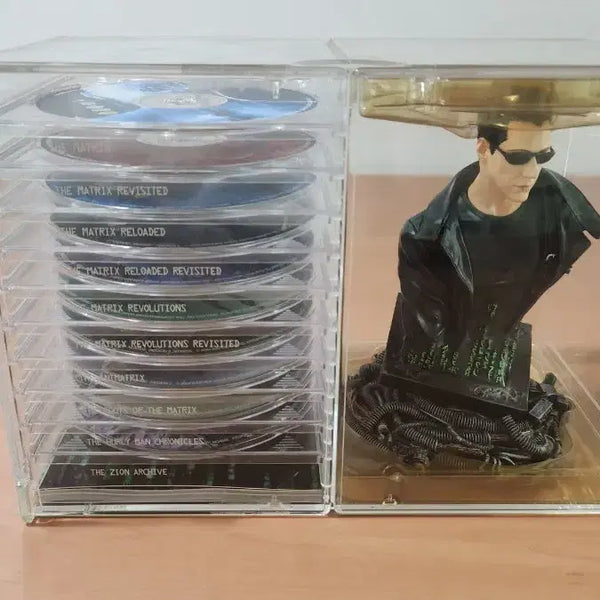 [BUNJANG] The Matrix Ultimate Collection Gift Limited Edition 10-Disc DVD Set with Neo Statue / 얼티밋 매트릭스 컬렉션 키프트 한정판 DVD 10디스크 네오석상