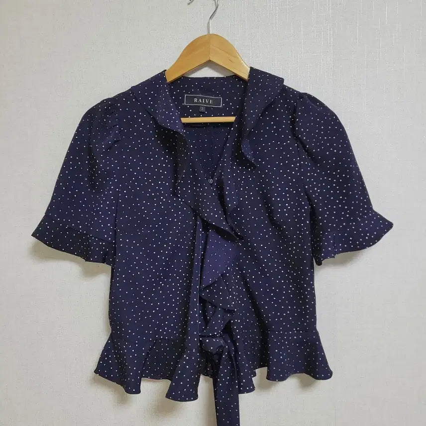 [BUNJANG] RAIVE Dot Blouse Bolero / RAIVE 블라우스