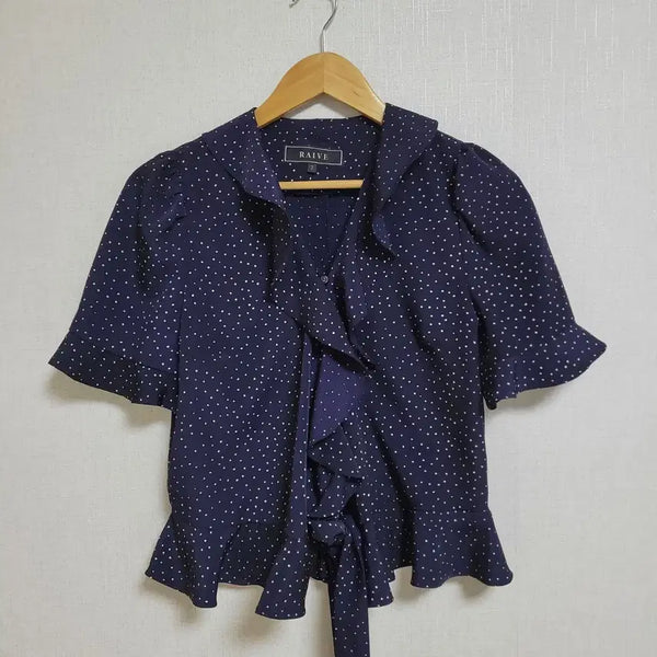 [BUNJANG] RAIVE Dot Blouse Bolero / RAIVE 블라우스