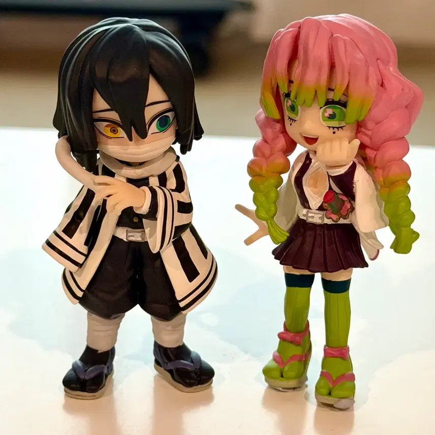 [BUNJANG] Demon Slayer Iguro Mitsuri Palverse Figure Bundle Set / 일괄) 귀멸의칼날 이구로 미츠리 팔버스 피규어 세트 (Palverse)