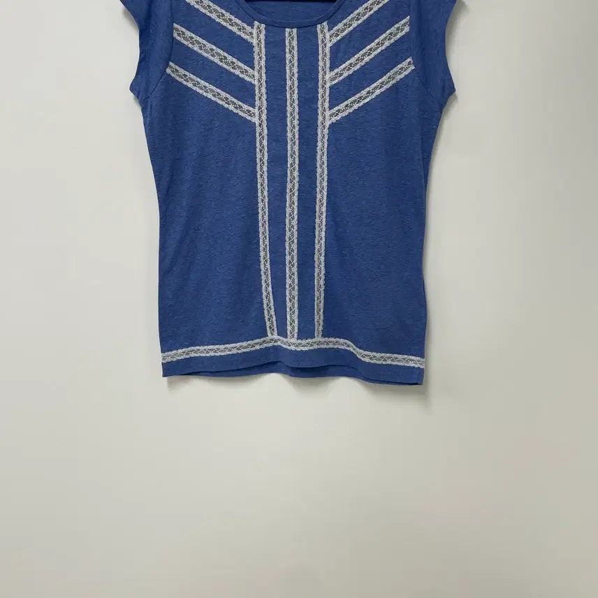 [BUNJANG] Victoria's Secret Knit Lace Short Sleeve T-Shirt (Size S/P) / 빅토리아시크릿 뜨개 레이스 반팔티 S/P