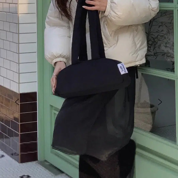 [BUNJANG] Luth Product Padded Baguette Bag / 루스프로덕트 바게트백 Luth Product 바게트가방 패딩백 토트 숄더