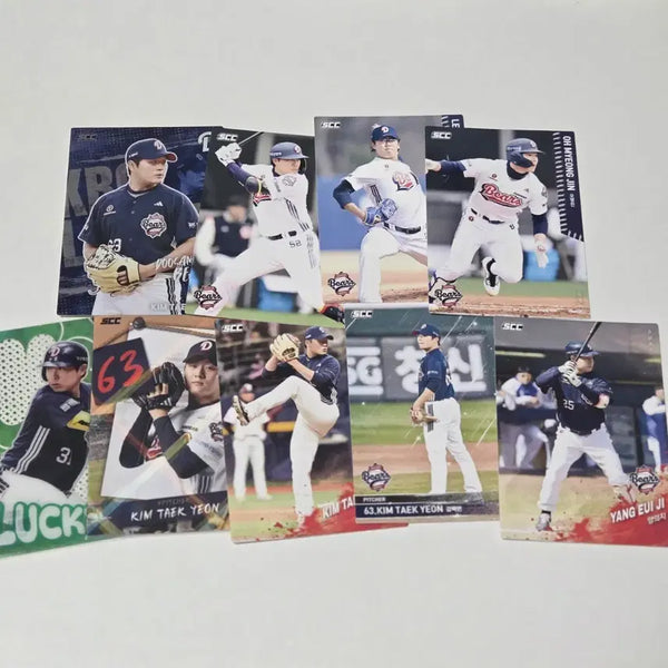 [BUNJANG] Doosan Bears 2026 Baseball Card Bundle Set / 2026 두산 베어스 정수빈 김택연 양의지 KBO 크보 포카 일괄