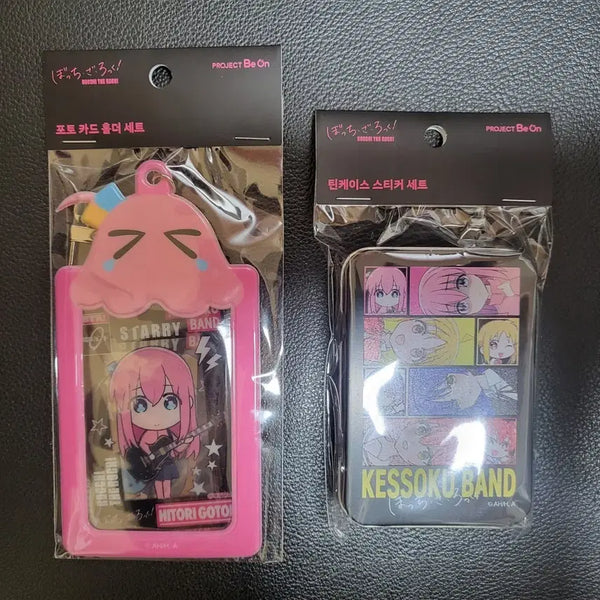 [BUNJANG] Bocchi the Rock! Card Holder & Tin Case Sticker / 교환)봇치 더 록! 카드 홀더  스티커로 은혼팝마트 긴토키 카츠라구해봐요