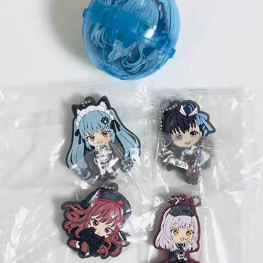 [BUNJANG] Nier: Automata Rubber Strap Gacha Keyring Cinderella Privaty Marian Rapi Snow White / 니케 러버스트랩 가챠 키링 신데렐라 프리바티 마리안 라피 스노우화이트