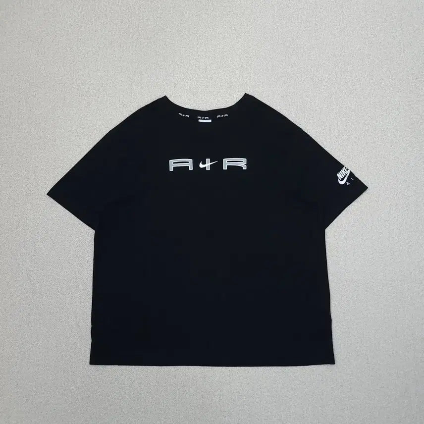 [BUNJANG] Nike Women's Oversized Short Sleeve T-Shirt Black XL / (XL)나이키 여성 반팔 티셔츠 블랙 여름 캐주얼 루즈핏