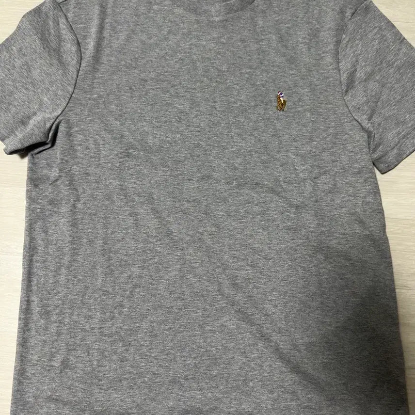[BUNJANG] Polo Ralph Lauren Grey Short-Sleeve T-Shirt / 폴로 랄프로렌 회색 반팔 티셔츠 새상품