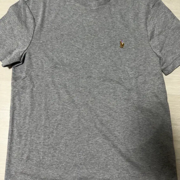 [BUNJANG] Polo Ralph Lauren Grey Short-Sleeve T-Shirt / 폴로 랄프로렌 회색 반팔 티셔츠 새상품