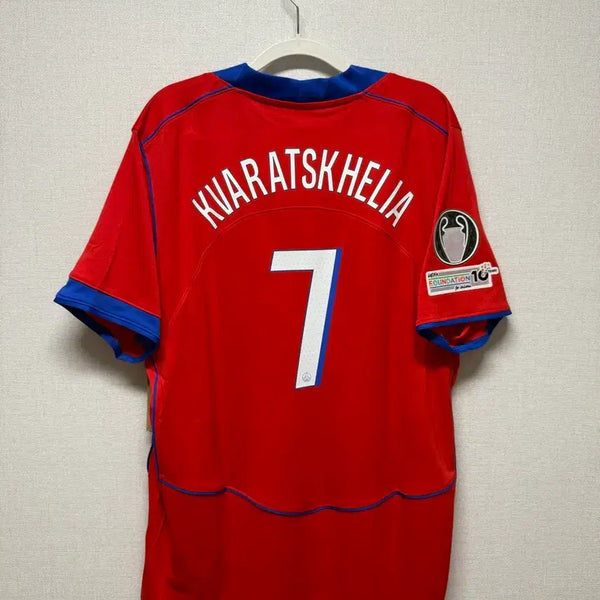 [BUNJANG] Paris Saint-Germain 25-26 Third Jersey Khvicha Kvaratskhelia Authentic / (새상품) 25-26 PSG 파리 생제르망 써드 반팔 흐비차 정품 유니폼