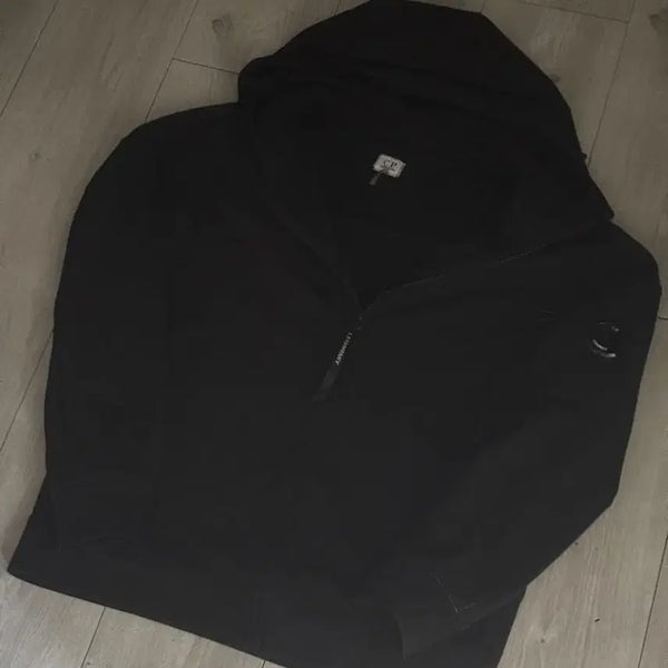 [BUNJANG] C.P. Company Black Hooded Zip-Up Jacket (L) / C.P.컴퍼니 블랙 후드집업 (L)