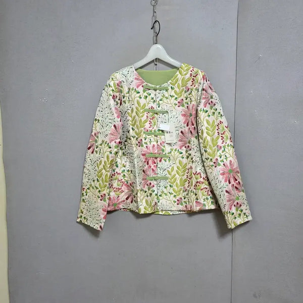 [BUNJANG] Patterned Modern Hanbok Style Jacket - Size M / 무늬멋스런 계량한복스타일 자켓 M  n5134  미착용제품