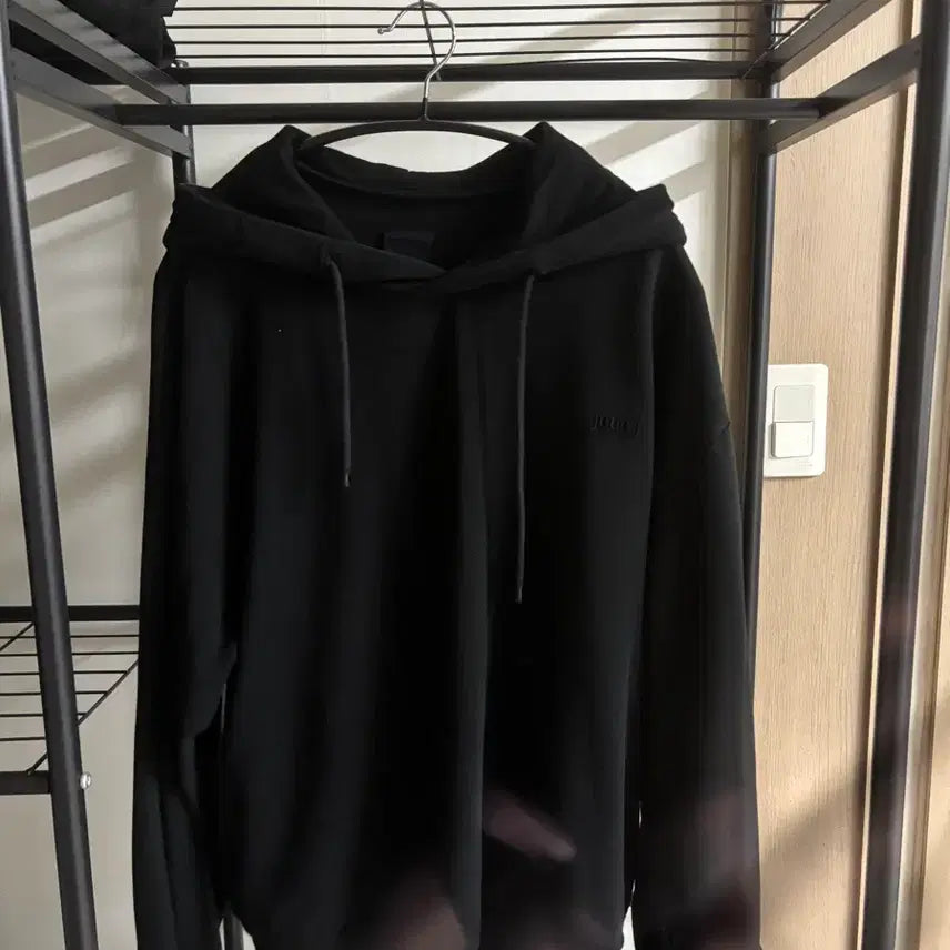 [BUNJANG] Juun.J Black Hoodie (S) / FW25 준지 블랙 후드티 (s)