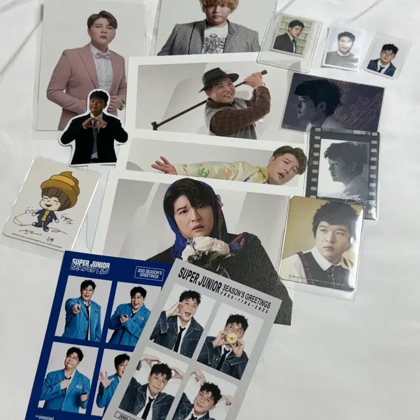 [BUNJANG] Super Junior Shindong Bundle Set Photocards / 슈퍼주니어 신동 포토카드 굿즈 일괄