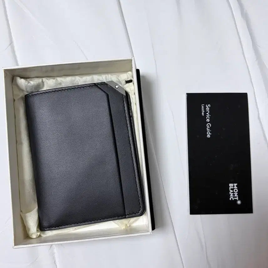 [BUNJANG] Montblanc Urban Spirit Bi-fold Wallet Black / 몽블랑 Urban Spirit 반지갑 블랙