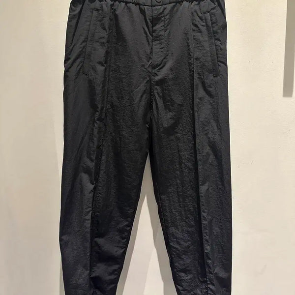 [BUNJANG] Solid Homme 24SS Black Folding Banding Pants (Size 46) / 솔리드옴므 24ss 블랙 폴딩 밴딩 팬츠 (46)