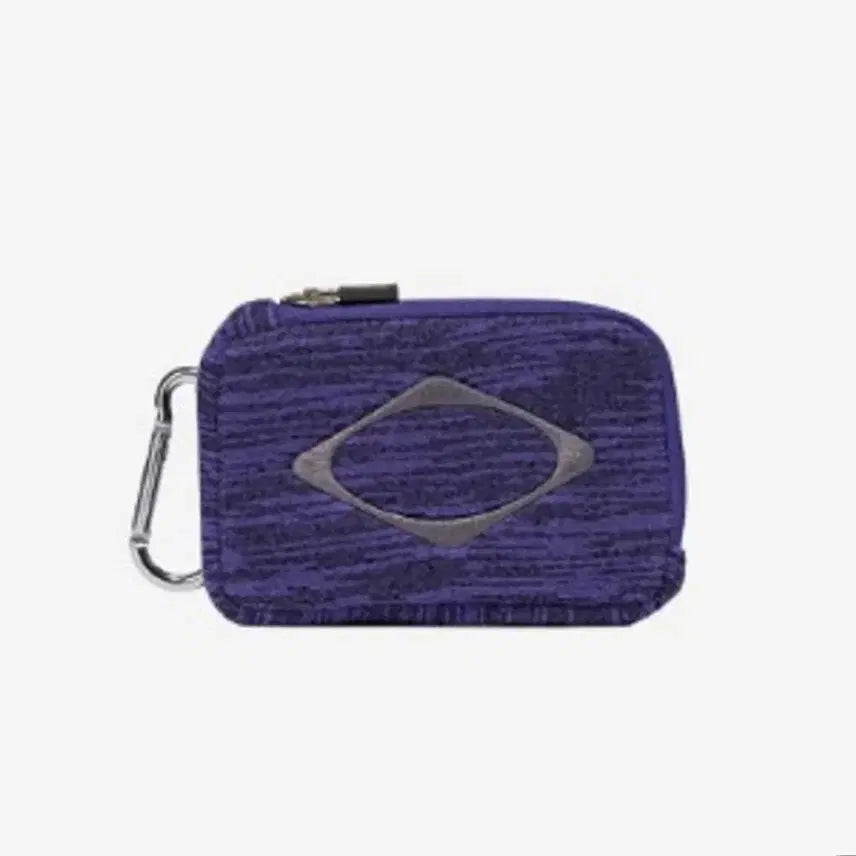 [BUNJANG] Mischief Rhombus Carabiner Mini Pouch Purple Wallet / 미스치프 롬버스 카라비너 미니 파우치 퍼플 지갑