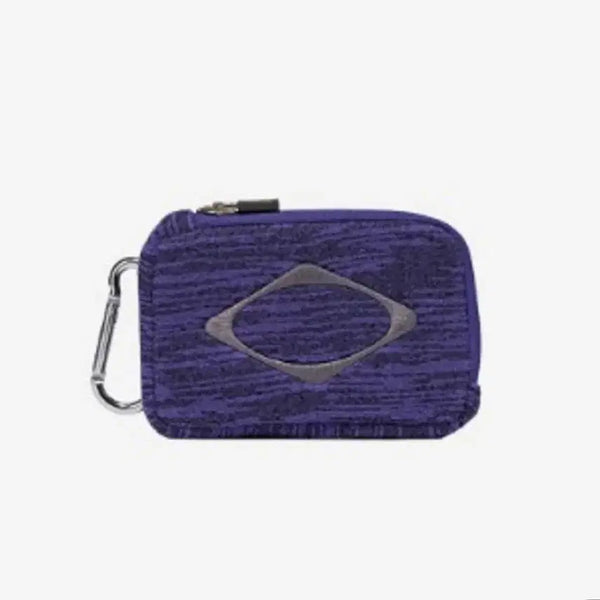 [BUNJANG] Mischief Rhombus Carabiner Mini Pouch Purple Wallet / 미스치프 롬버스 카라비너 미니 파우치 퍼플 지갑