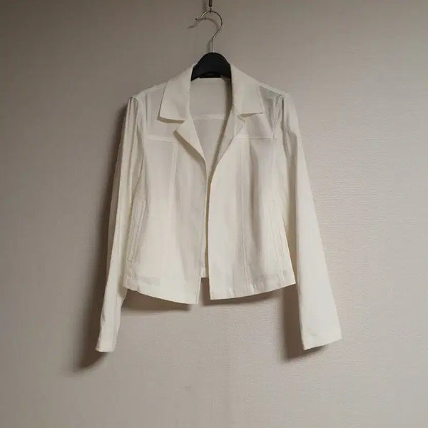 [BUNJANG] Theory Linen Short Jacket Size P / 띠어리 theory 린넨 숏 자켓  p 사이즈