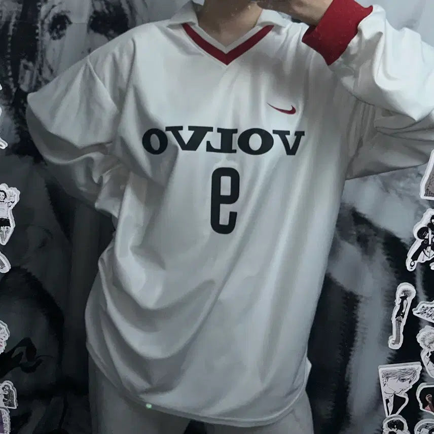 [BUNJANG] Nike Volvo Long Sleeve Jersey / 나이키 볼보 유니폼 긴팔 져지