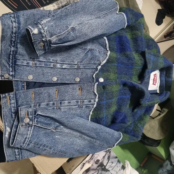 [BUNJANG] Levi's x Andersson Bell Denim Trucker Jacket / 리바이스 ADSB 앤더슨벨 데님 트러커 자켓 s