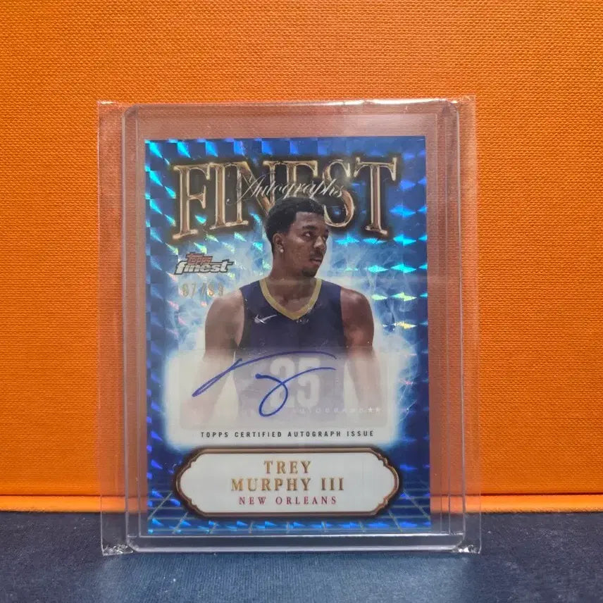 [BUNJANG] Trey Murphy III Limited Auto 2023 Topps Finest /99 / 트레이 머피(Trey Murphy) 한정 오토