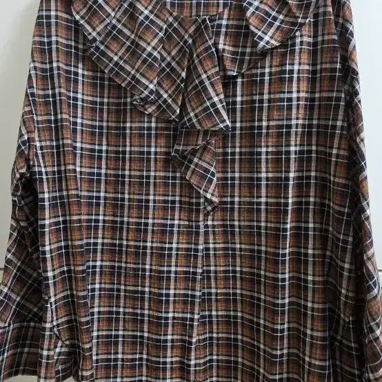 [BUNJANG] Olive des Olive Check Blouse / 새상품)올리브데올리브 체크 블라우스