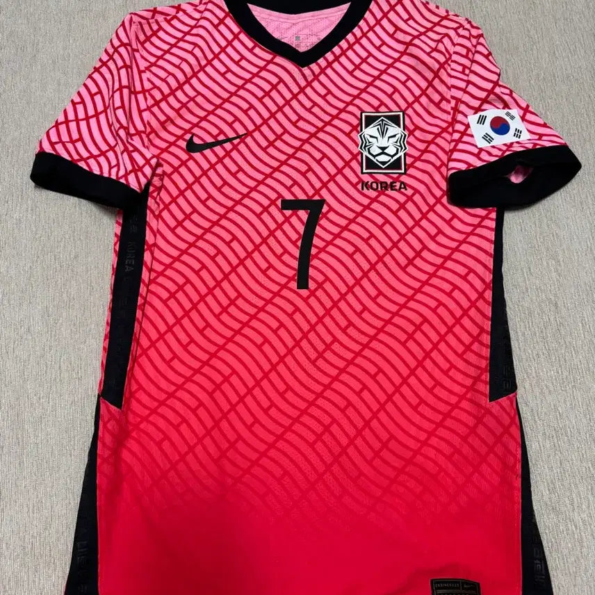 [BUNJANG] South Korea 2020-2022 Home Authentic Vapor Player Version Son Heung-min #7 Jersey / 20-22 대한민국 홈 어센틱 베이퍼 유니폼 No.7 손흥민